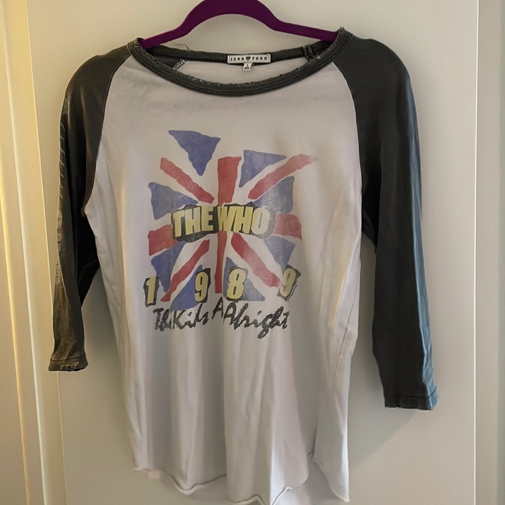 JunkFood Distressed Long Sleeve The Who